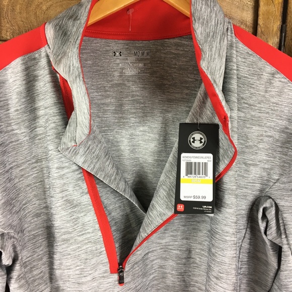 Under Armour ½ Zip loose top size M - Picture 2 of 5
